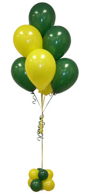 17 adet uçan balon demeti STA balon firmasi ürünüdür 