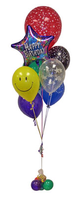 9 adet renkli balon demeti STA balon firmasi rndr 
