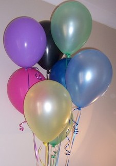 19 adet farkl renklerde uan balon demeti STA balon firmasi rndr 