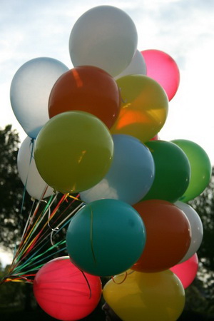 23 adet rengarenk balonlardan uan balon STA balon firmasi rndr 
