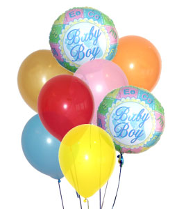 25 Adet uçan balon buketi STA balon firmasi ürünüdür 