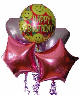 Farkl� �ekillerde 7 adet u�an balon demeti